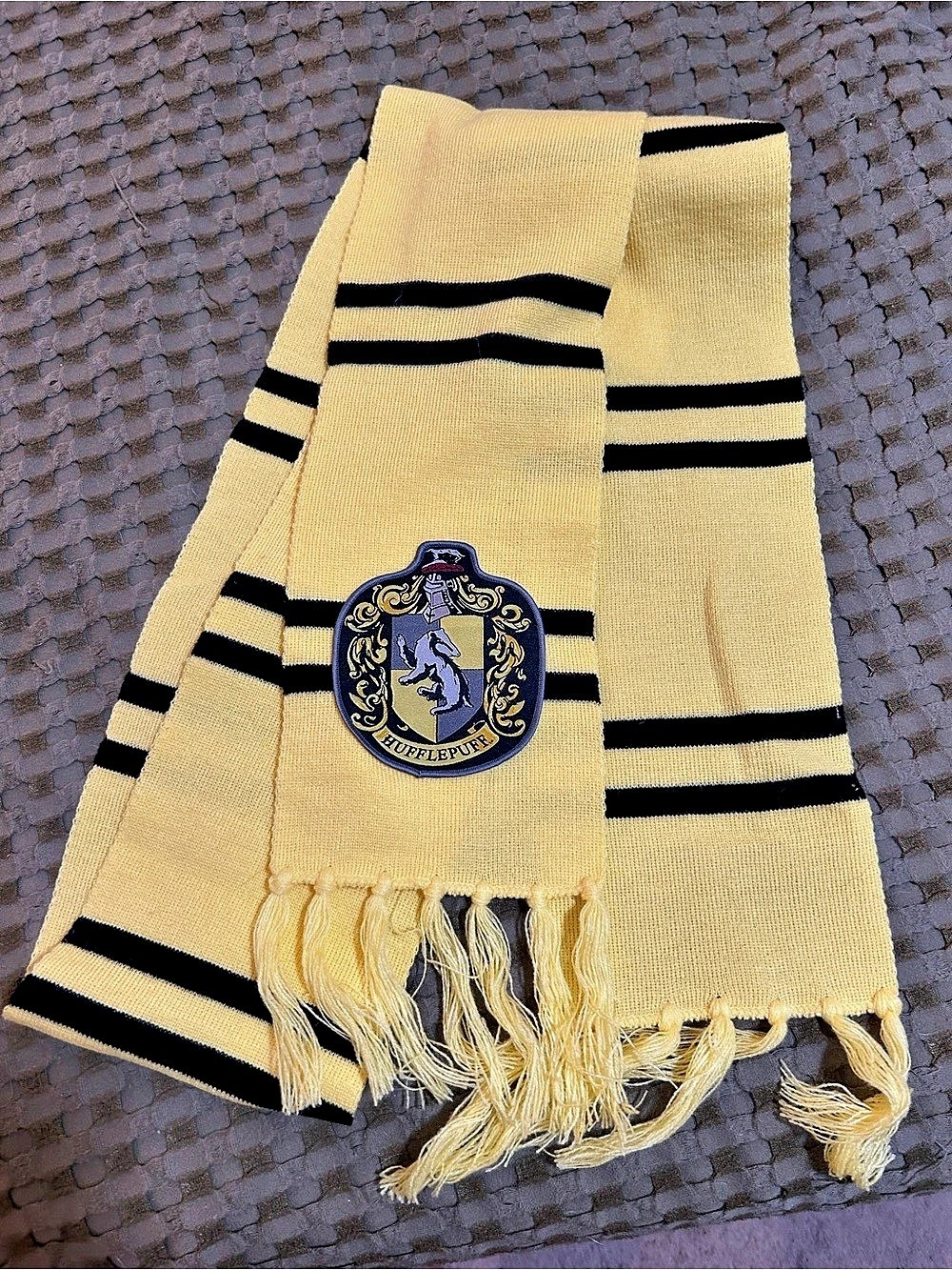 Wizarding World of Harry Potter Harry Potter Hufflepuff House Scarf Yellow & ""